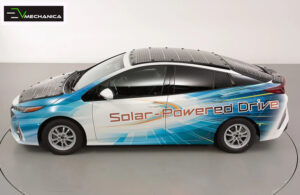 Electric Cars with Solar Panels in Roof