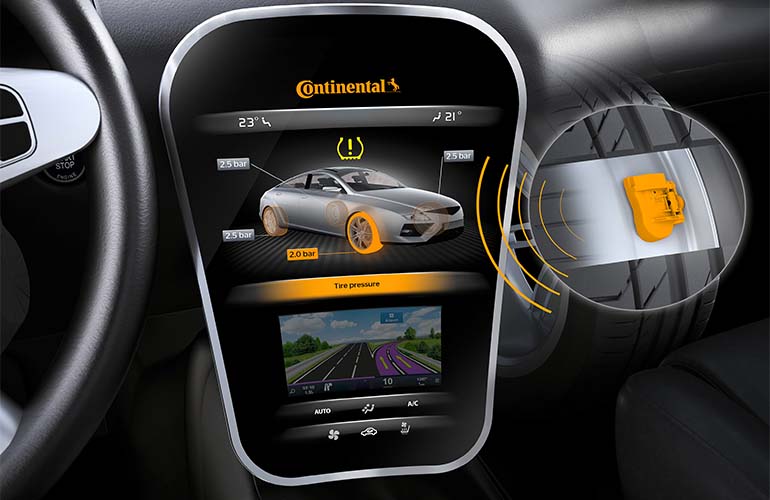 Production of TPMS Launched in India by Continental