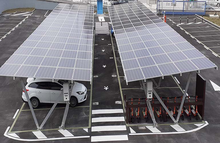 NSEFI Plans to Install Solar-Powered EV Carport in Delhi’s Hauz Khas
