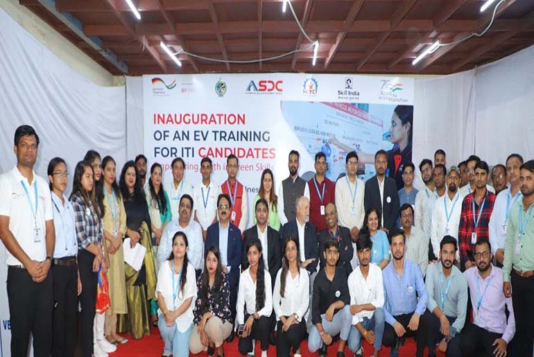 ASDC & GIZ India Introduce Short-Term EV Technician Course