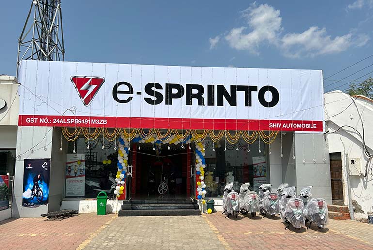 e-Sprinto Opens 26 Dealership Showrooms Across India