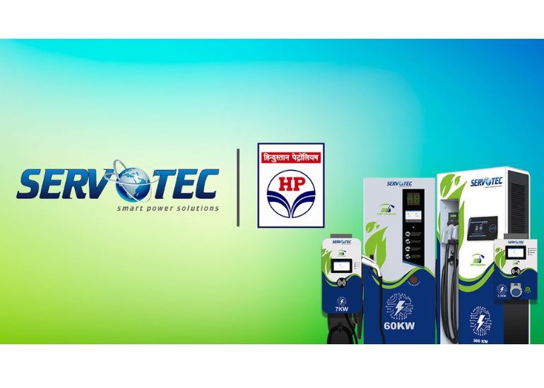 Servotech Wins 1500 DC Fast EV Chargers from HPCL & OEMs