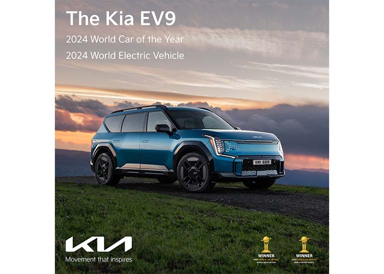 Kia EV9 Wins Big at 2024 World Car Awards