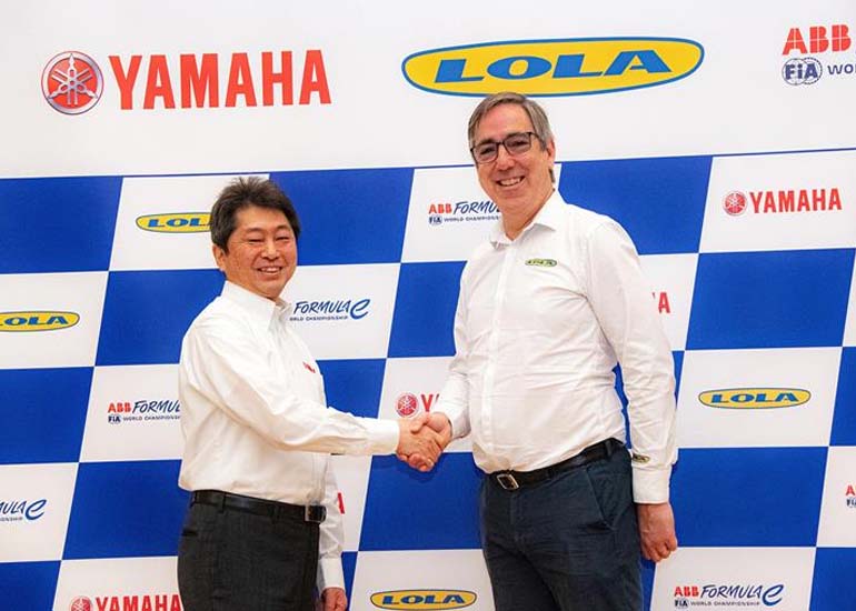 Yamaha Teams with Lola for Formula E Powertrains
