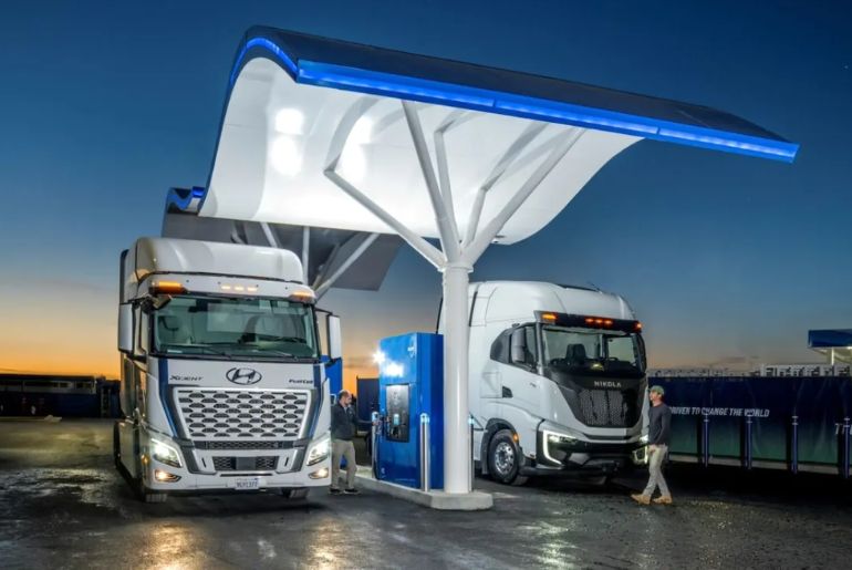FirstElement Opens World’s First Hydrogen Station for Trucks