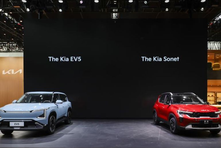 Kia Reveals EV5 and Sonet SUVs for Chinese Market