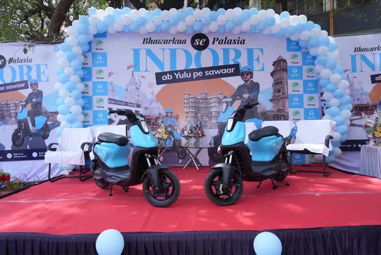 Yulu Introduces Franchise Model in Indore for Shared Mobility