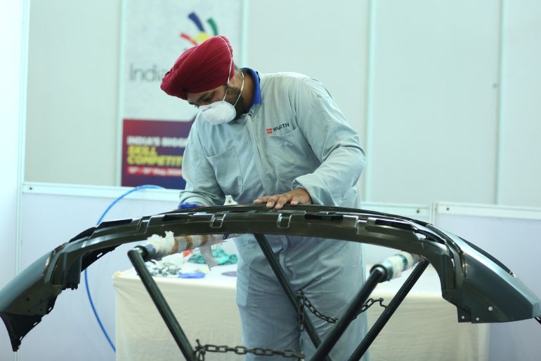 ASDC Showcases Future Automotive Talent at India Skills 2024