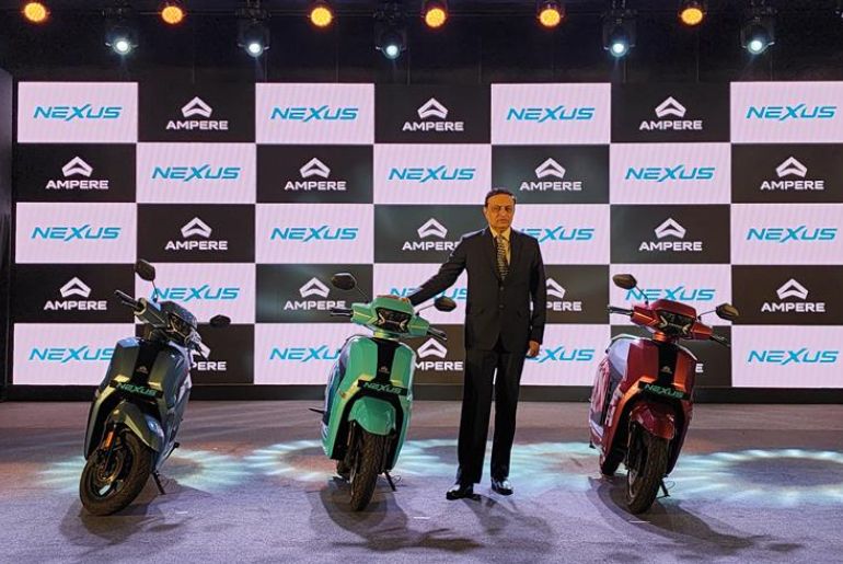 Greaves Electric Mobility Launches Ampere Nexus E-Scooter