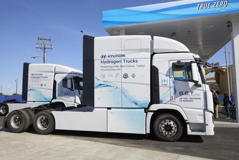 Hyundai Commences Hydrogen Fuel Cell Trucks in North America