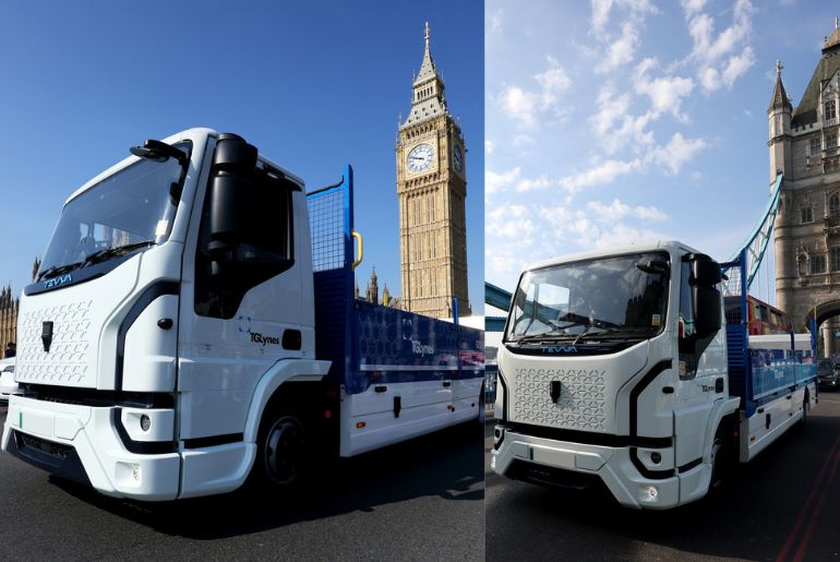 TG Lynes brings 7.5-tonne electric truck to London streets