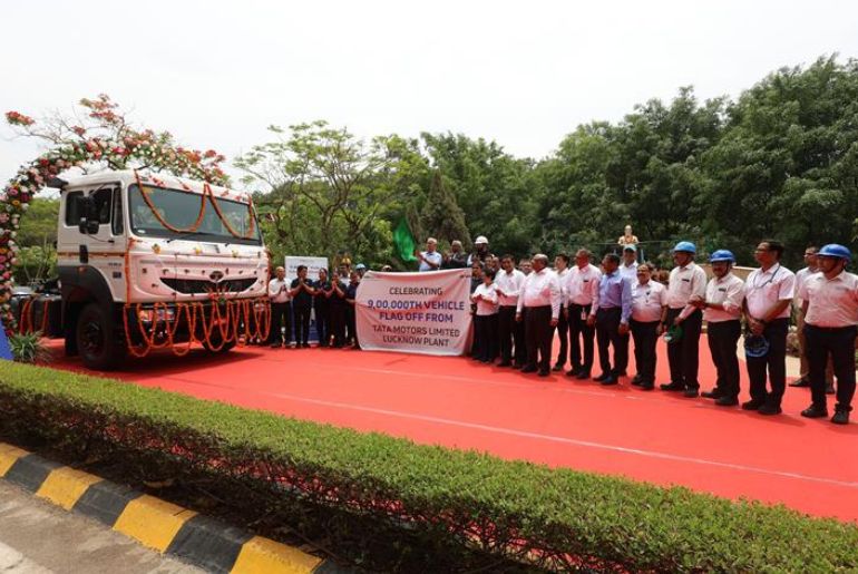 Tata Motors Lucknow plant hits 9M commercial vehicles milestone