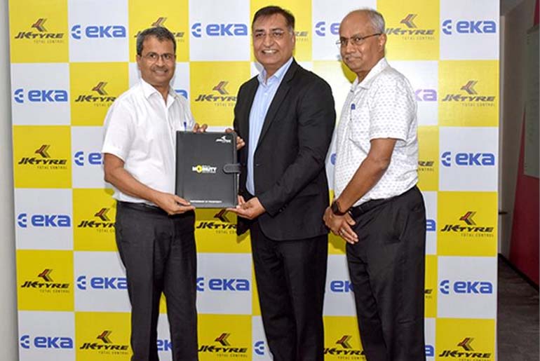 JK Tyre Partners with EKA Mobility for Advanced Solutions