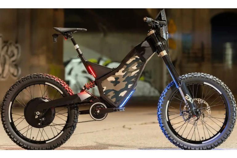 New 80 MPH military electric bicycle unveiled by Hi-Power Cycles