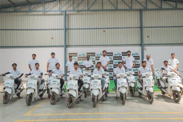 Quantum Energy to supply 5000 electric two-wheelers to ZEVO