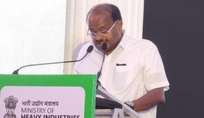 ‘India's EV sector poised for growth’: HD Kumaraswamy