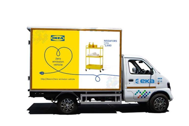 EKA mobility partners with IKEA to provide electric delivery vans