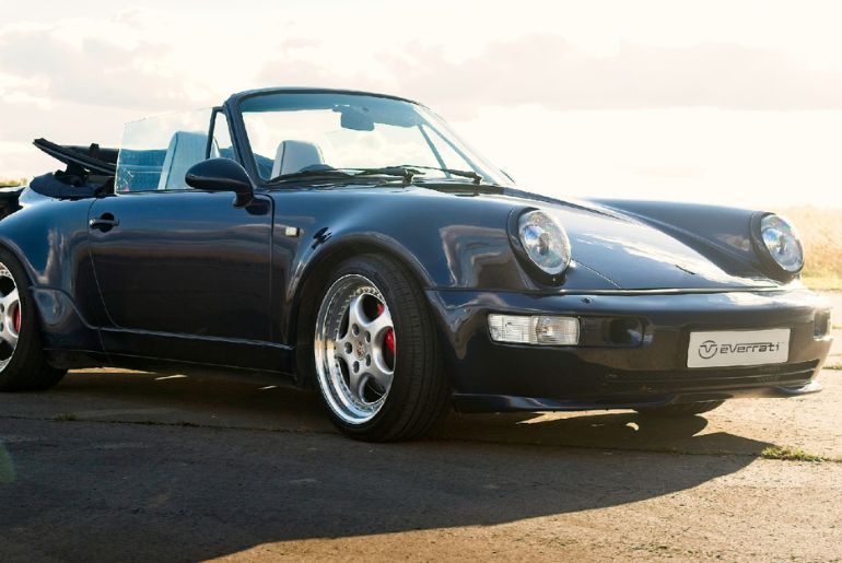 Everrati unveiled its first Porsche 964 RSR homage