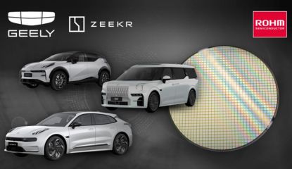 ROHM's 4th Gen SiC MOSFETs Adopted in Three Geely ZEEKR EV Models