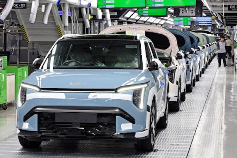 Kia Launches 150,000 EV Plant in South Korea