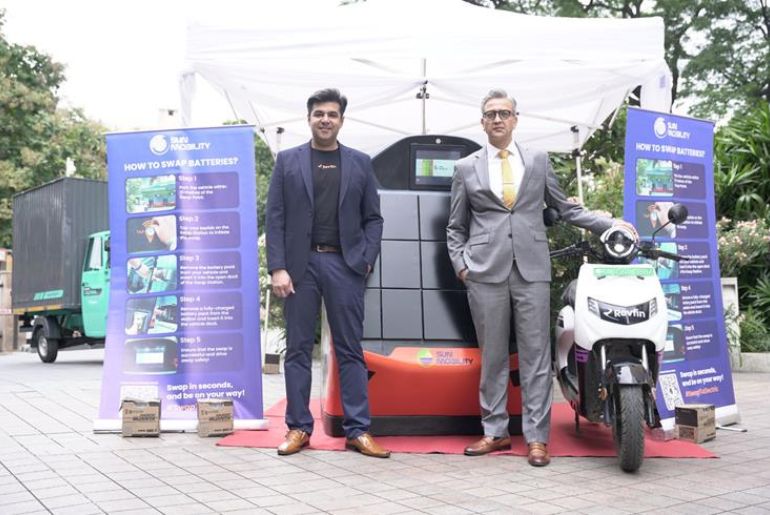 Revfin Secures ₹100 Crore Deal to Finance 15,000 E-Two Wheelers with SUN Mobility