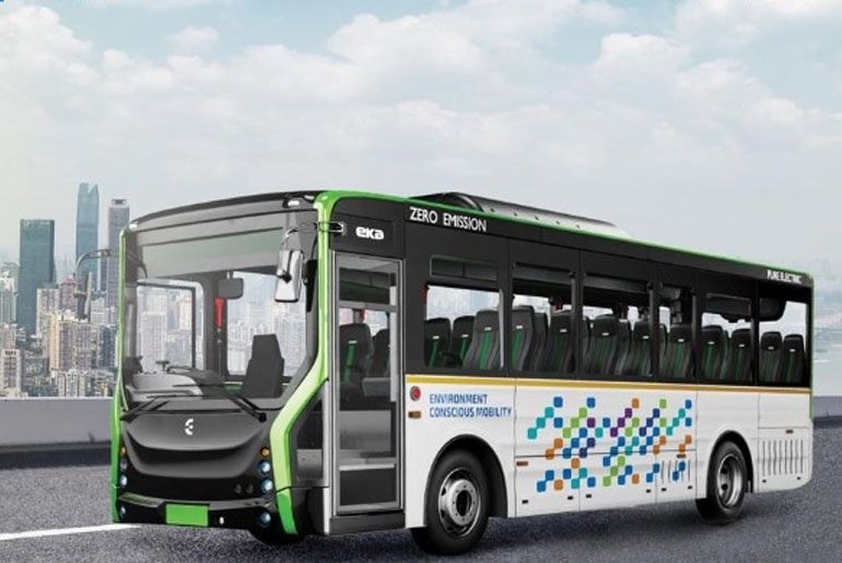 EKA Mobility gets an order for 250 electric buses from Nagpur Municipal Corporation.