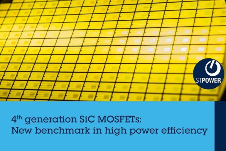 STMicroelectronics Introduces Next-Gen Silicon Carbide MOSFETs for EVs