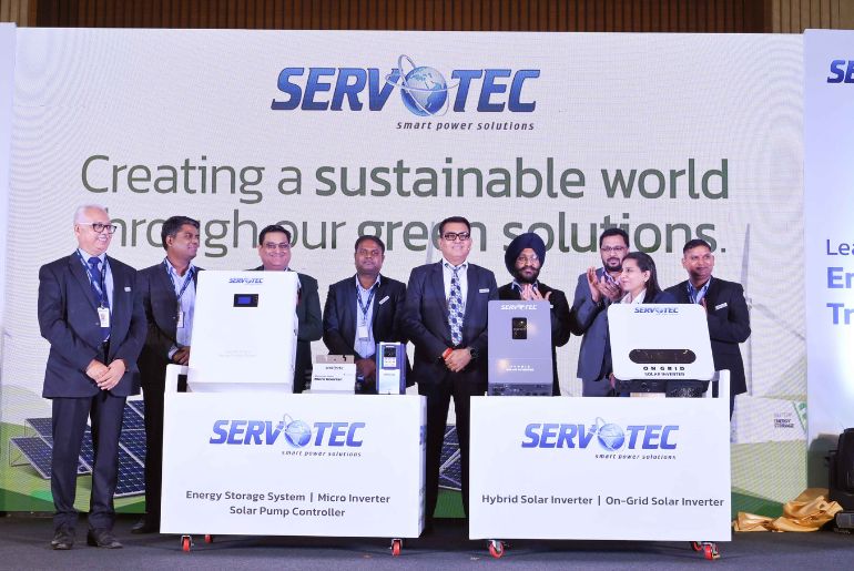 Servotech Launches New Solar Solutions for Renewable Energy