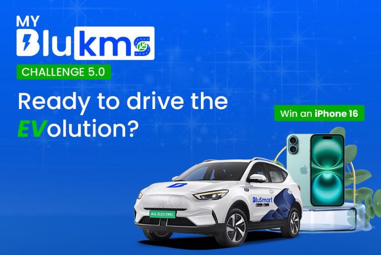 BluSmart Launches 5th MyBluKms Challenge to Combat Pollution