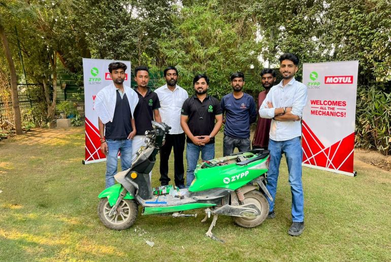 Motul India, Zypp Electric Launch EV Mechanic Training Across India