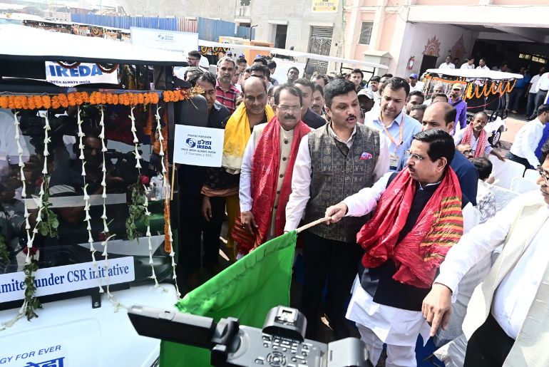 Union Ministers Launch Eco-Friendly Vehicles at Jagannath Temple