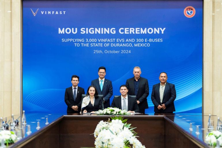 VinFast, Durango Union Partner to Boost Green Mobility in Mexico