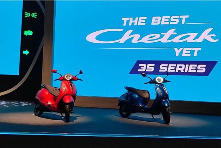 Bajaj Auto Launches New Chetak Offering 153km Range