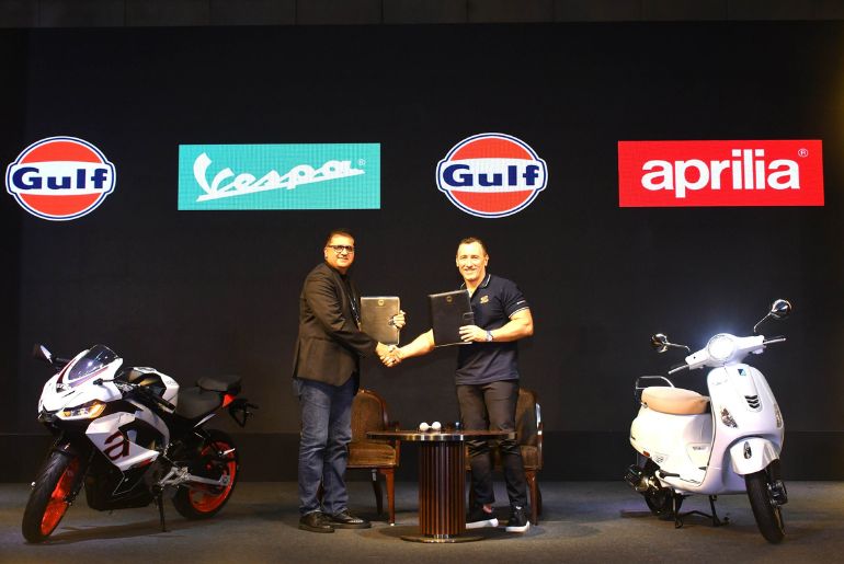 Gulf Oil, Piaggio India Renew Lubricant Deal Until 2032