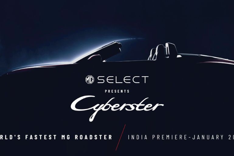 MG Cyberster, world’s fastest roadster, to debut in January 2025