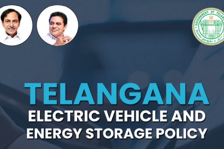 Telangana's 2020–2030 EV and Energy Storage Policy