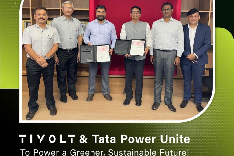 Tivolt Partners with Tata Power to Enhance EV Charging Infrastructure