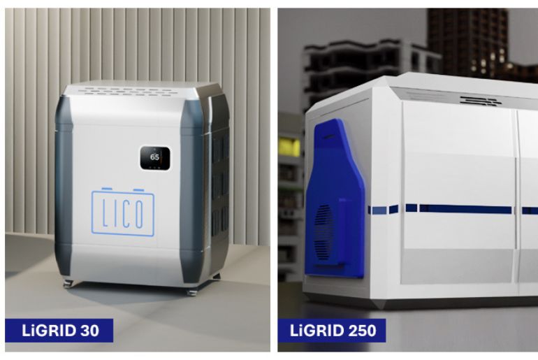 LICO Materials Unveils LiGRID: 2nd-Life Battery Storage