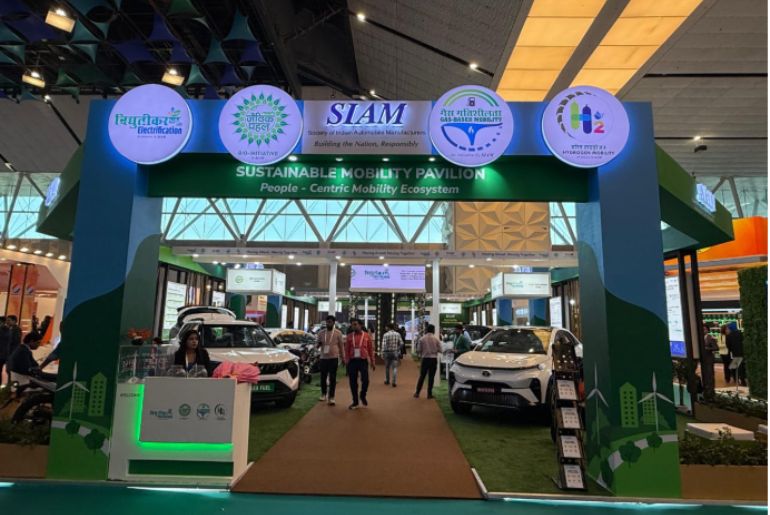 SIAM Hosts Sustainable Mobility Pavilion at India Energy Week