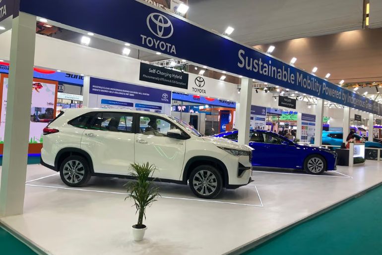 Toyota Kirloskar Showcases Sustainable Mobility at India Energy Week